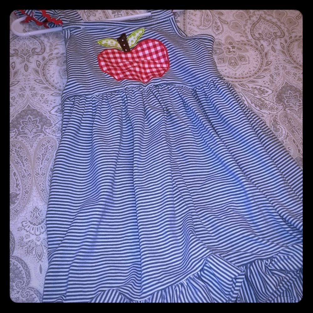 Little girls back to school dress